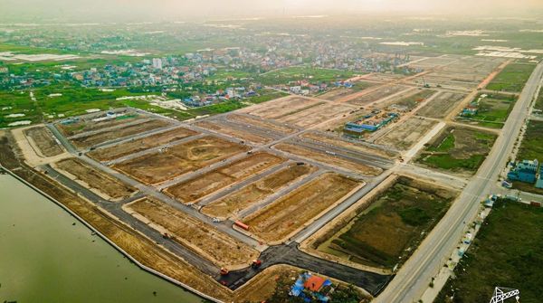 Cập nhật tiến độ Hoàng Huy Green River Hải Phòng