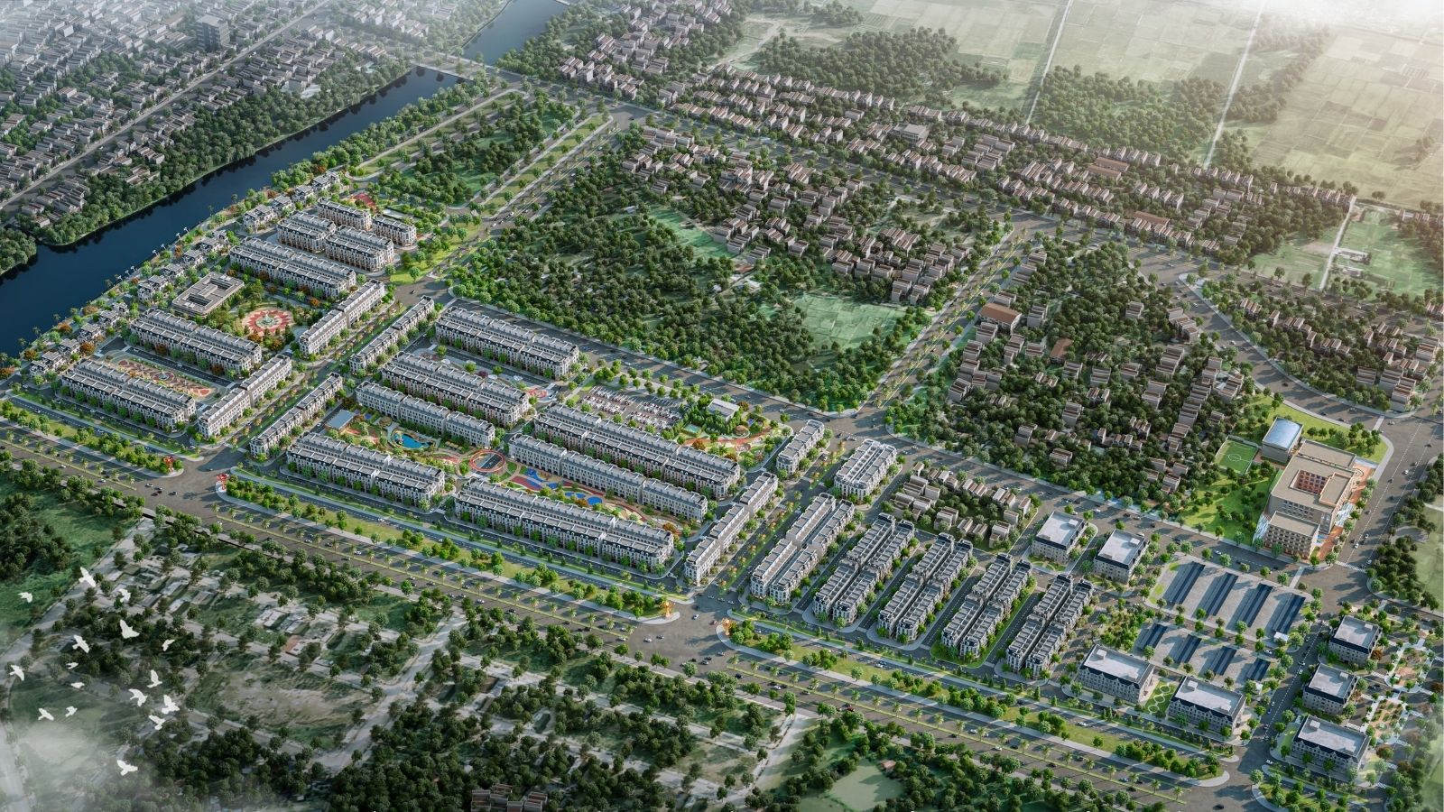 Khu đô thị xanh Hoàng Huy Green River đáng sống nhất tại thành phố Hải Phòng