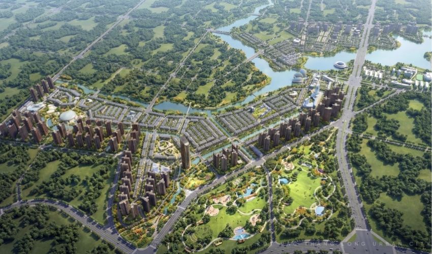 Bắc Thăng Long Urban City sở hữu vị trí đắc địa hàng đầu tại Đông Anh