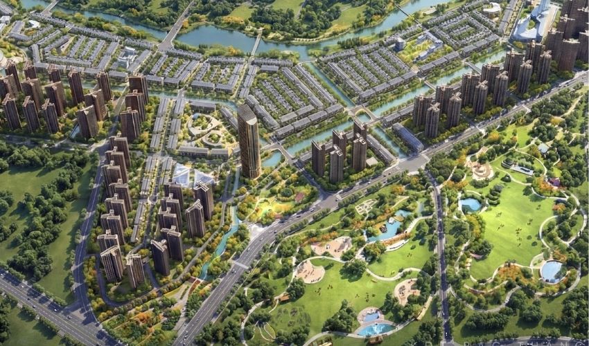 Khu đô thị Bắc Thăng Long Urban City được quy hoạch đồng bộ và bài bản