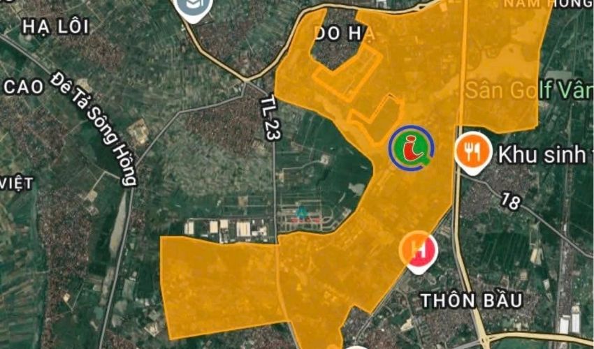 Xem vị trí Bắc Thăng Long Urban City trên Google Map