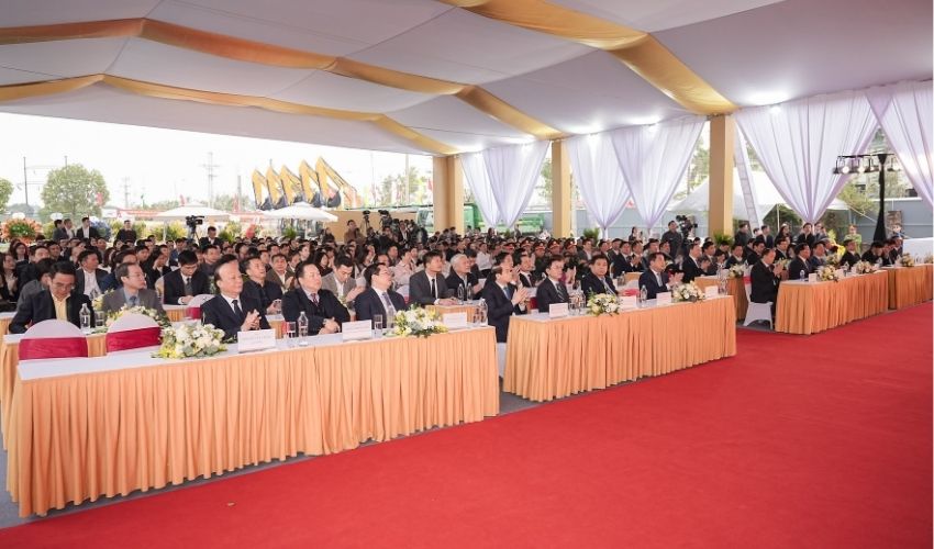 Lễ khởi công Khu đô thị đa mục tiêu tại xã Thư Lâm, xã Đông Anh